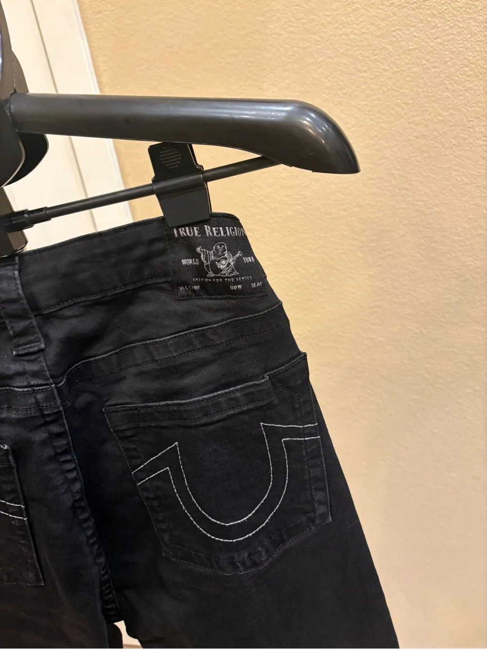 True Religion Men’s Black Skinny Jeans
